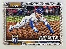 2026 Topps Series 1 - Bobby Witt Jr. - Card #205- Spring Training Foil Insert