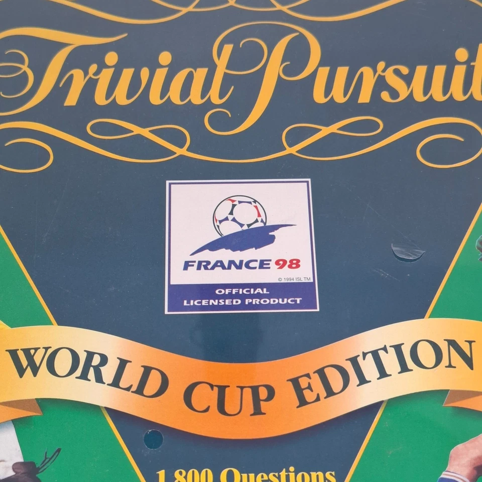 Trivial Pursuit World Cup Edition France 98 Board Game Sealed Questions Parker - Image 3 of 4