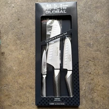 Global G-833890 - 3 Piece Knife Set in retail box