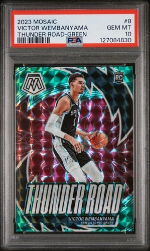 Victor Wembanyama 2023 Panini Prizm Victor Wembanyama #8 Green