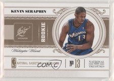 2010-11 Playoff National Treasures Rookie 90/99 Kevin Seraphin #188 9c6