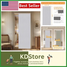 Blackout Magnetic Accordion Door for Interior Privacy & Light Control