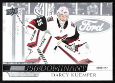2020-21 Upper Deck Predominant Darcy Kuemper Arizona Coyotes #PR-9