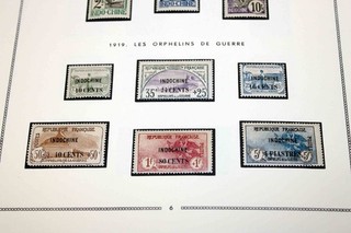 French Indochina: LACE Collection on MOC Illustrated Prints from Estate Liquidation