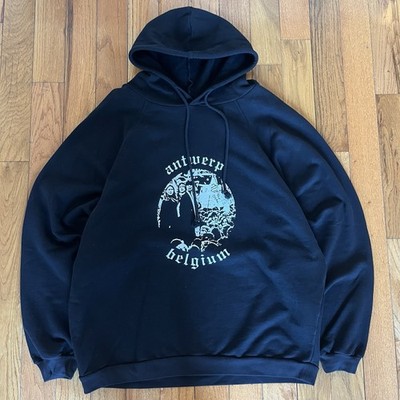 トップス RAF SIMONS archive redux Raf Simons Archive Redux Antwerp Belgium Oversized Hoodie Mens | eBay