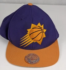 Mitchell & Ness Phoenix Suns Team 2 Tone 2.0 Adjustable Snapback Hat Cap