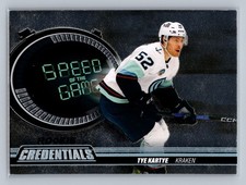 2023-24 Upper Deck Credentials - Speed of the Game Tye Kartye #SGR22 (RC)