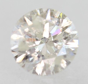 0.52 Carat G Color Round Brilliant Natural Enhanced MINED Diamond 5.07mm VIDEO