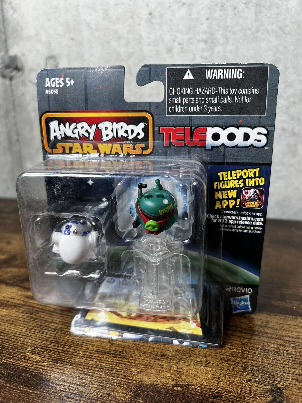 Angry Birds Star Wars TelePods Boba Fett &  R2D2 New Sealed Twin Pack