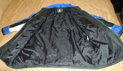 Genuine Vintage Starter Leather Jacket Men's XL All Original Classic RARE!! - Picture 7 of 12