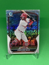 2023 Bowman Chrome Jonathan Mejia Shimmer Refractor St. Louis Cardinals BCP-197