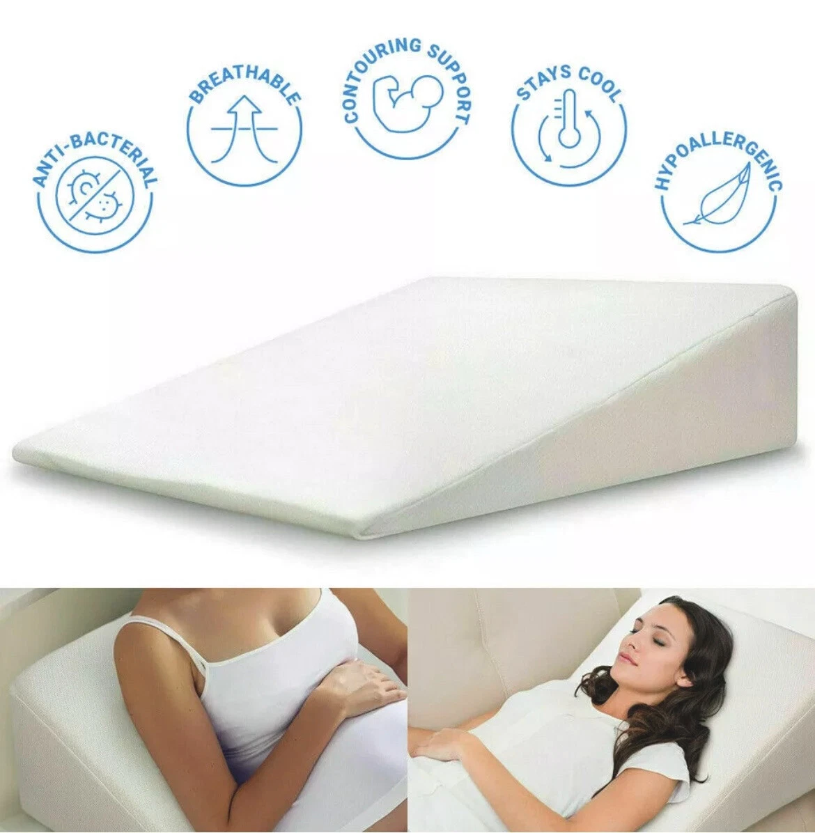 Acid Reflux Pillow  Wedge Pillow for GERD