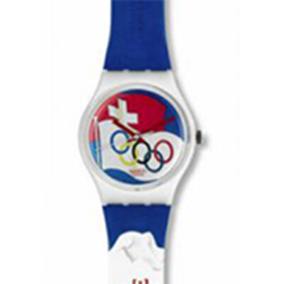 New Condition* Swatch Olympic Specials ST MORITZ 1928 GZ134  display picture 1