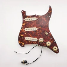 Wilkinson WVS 60's Alnico5 SSS Single Coil Guitar Pickups Pickguard Wiring