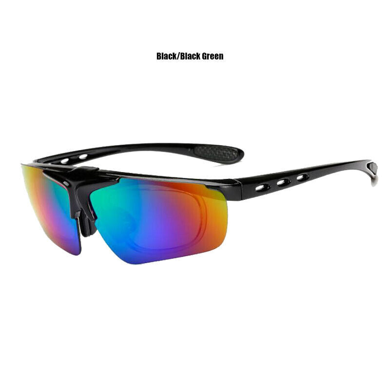 Scvcn Cycling Glasses Outdoor Flip Cycling Sunglasses Colorful Goggles Climbing Glasses Myopia  Frames