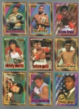 1996 RINGSIDE BOXING Complete Trading Card Set #1-55 GREAT SET LENNOX LEWIS