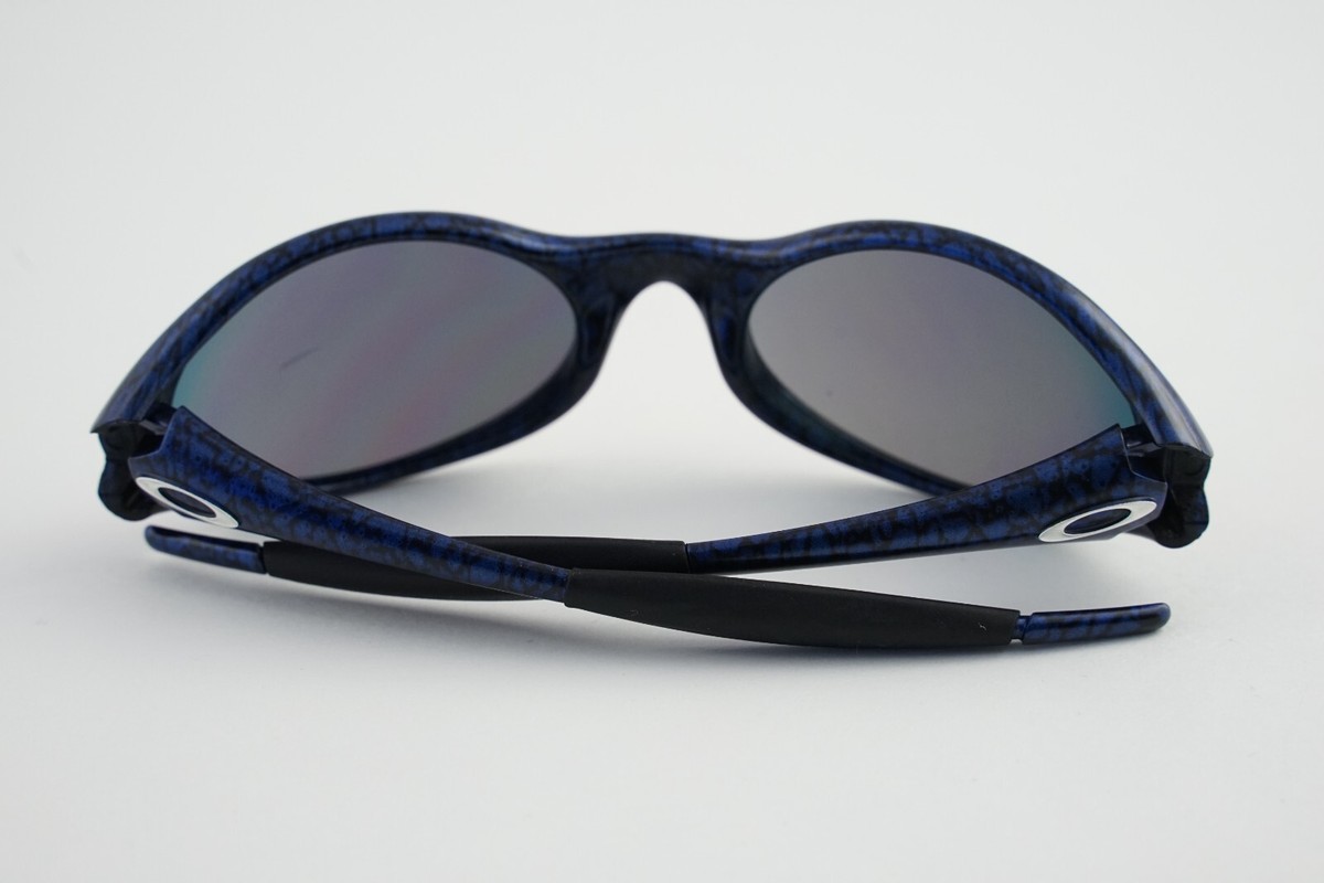 u*a様 OAKLEY EYE JACKET COBALT junk Oakley Eye Jacket 1.0 Cobalt Blue/Positive Red Iridium | eBay
