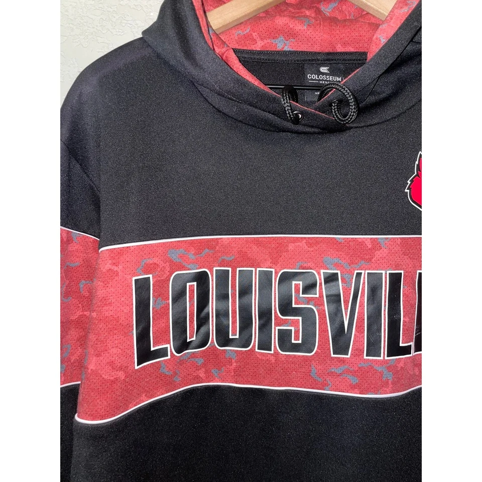 NCAA Louisville Cardinals Salesam muestra rara sudadera con capucha universitaria L grande 1/1 Foto 2 de 4