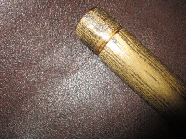 MW.A184: CHINESE BAMBOO BRUSH PEN HANDLE ON ASH W… - image 9