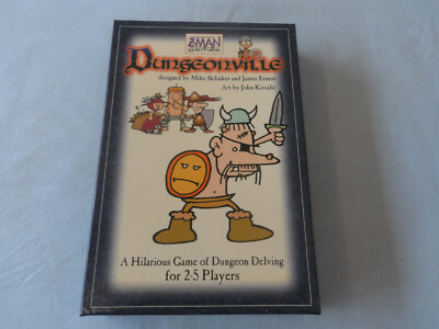 Dungeonville Brettspiel von Z-Man Games 100% vollständig