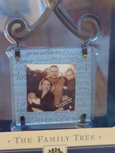 2002 Hallmark Keepsake The Family Tree Generations Portafoto Ornamento, Nuovo - Foto 2 di 5