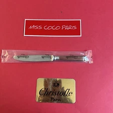 Talisman Sienne Dessert Knife 19.5Cm Christofle Silver Plated New Blister