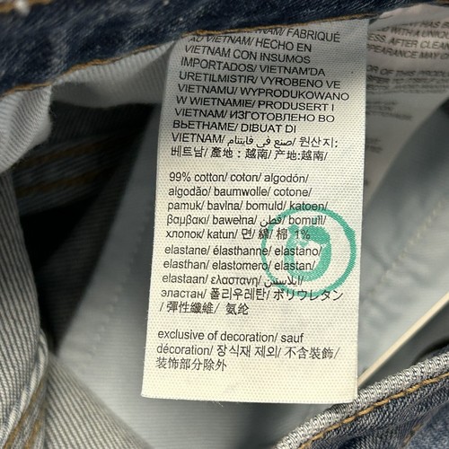 Calvin Klein Mom Jeans Womens Size 25 High Rise Button Fly Tapered NEW - Picture 10 of 10