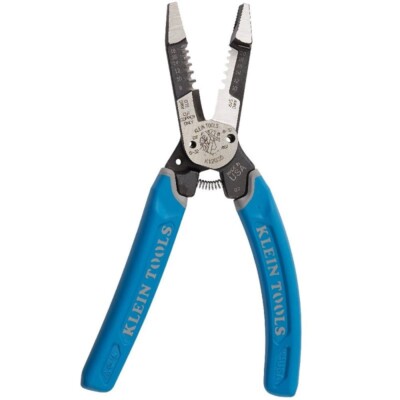 NEW Klein Tools K12035 Klein-Kurve Wire Cutters, Heavy Duty Wire Stripping Tool