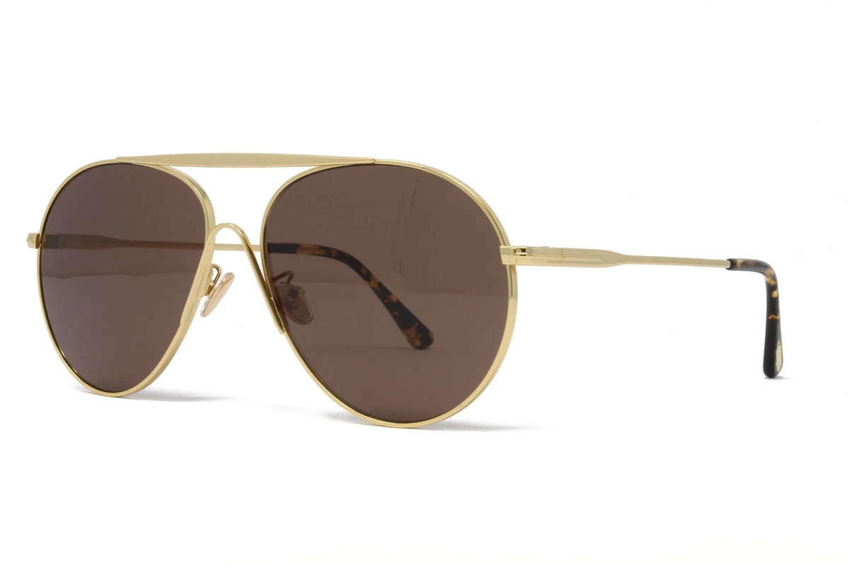Tom Ford Gold Aviator Sunglasses for Men for sale | eBay