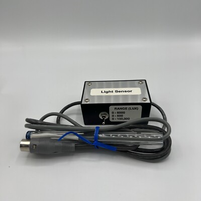 Vernier Software Light Sensor LS-DIN Excellent Condition New Open Box
