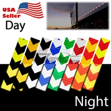 DOT-C2 Conspicuity Arrow Reflective Tape Strip 1 Foot Safety Warning Trailer RV