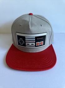 Nintendo Video Game NES Controller Baseball Cap Hat by Bioworld Mens Boys Unisex