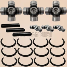 3 Front Rear Driveshaft U-joint for Polaris RZR 1000 900 800-4 Turbo XP 4 323550