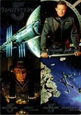 Fleer Ultra Babylon 5 4er Bogen / Sheet