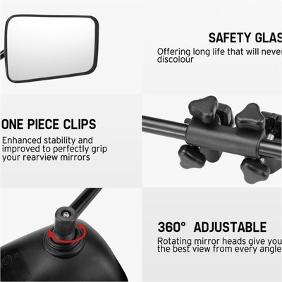 Clip on Towing Extensions Side Extenders 360 Degree Adjustable