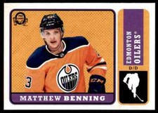 2018-19 O-PEE-CHEE RETRO MATTHEW BENNING EDMONTON OILERS #178