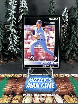1992 Score Pinnacle Baseball George Brett Royals Base Card 60