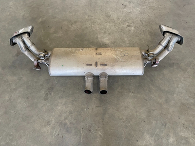 2008-2014 BMW X6 Rear Exhaust Muffler Damaged OEM 7577840 8736 for 