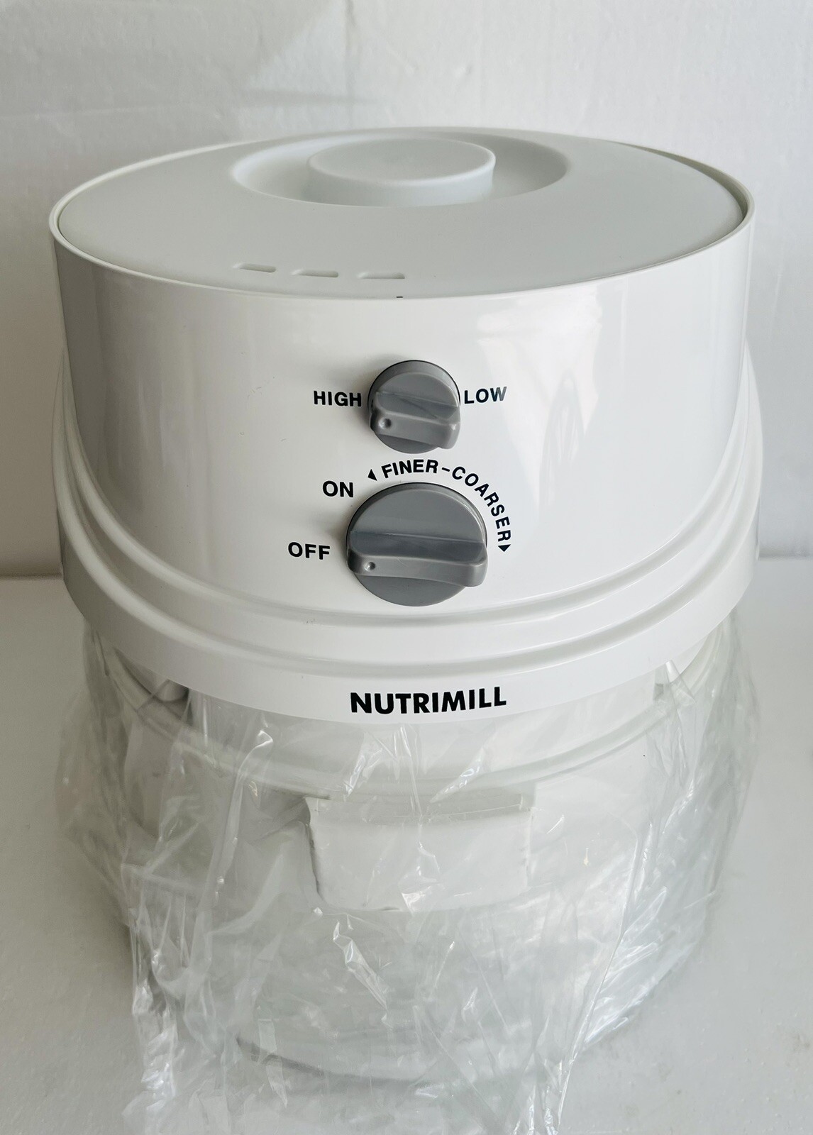 L'Equip Nutrimill HS4.3 High Speed Electric Grain Mill Flour Grinder