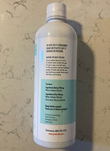 ProFresh Oral Rinse, 16.9 Ounce Bottle One Bottle, Alcohol Free Flavor Free 2027 - Picture 6 of 9