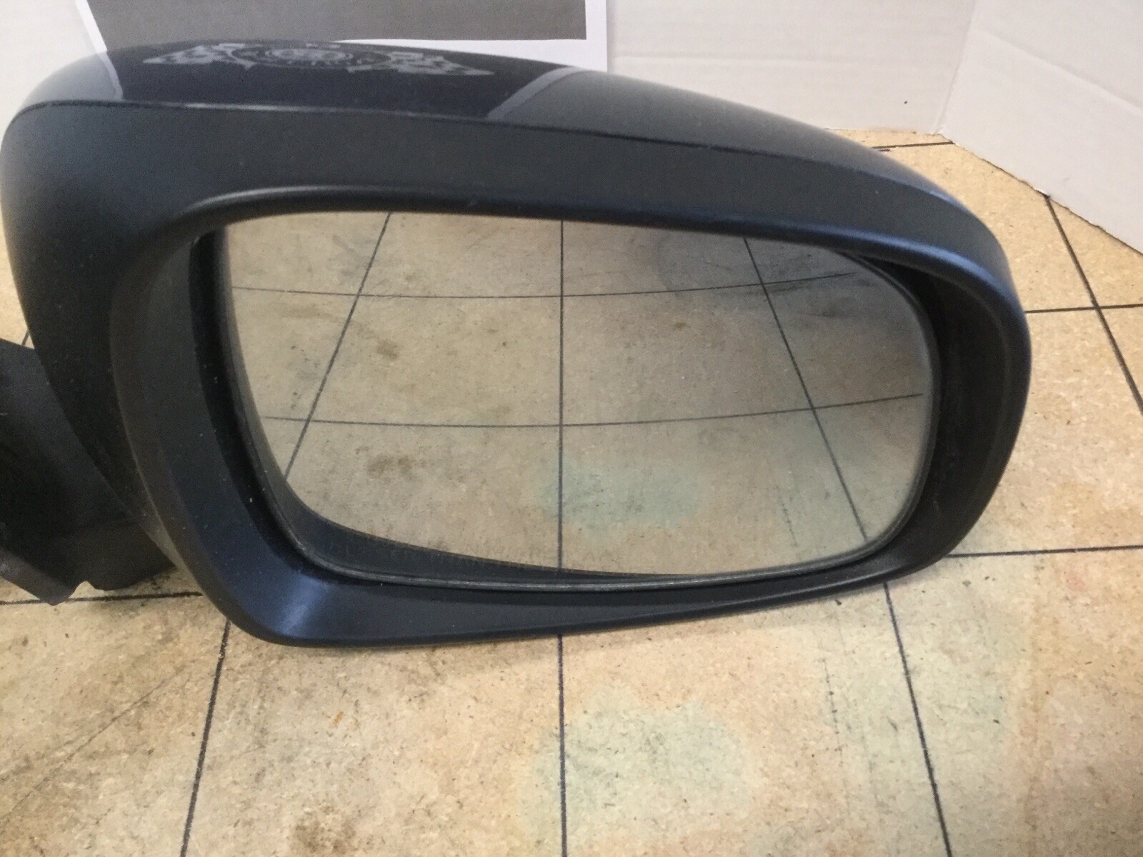 2007 - 2013 Suzuki Sx4 Driver Side Rear View Mirror Left Metallic  