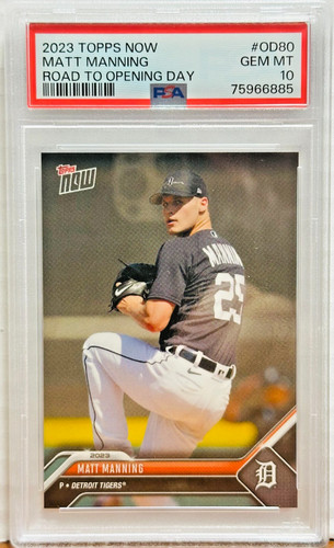 2023 Topps Now OD-80 Matt Manning