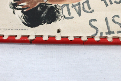 Original 1951 Monthly Pinup Girl Calendar “Artist's Sketch Pad” by