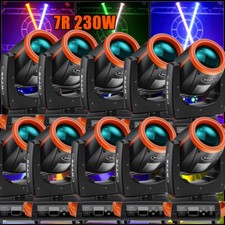 10PCS 230W 7R Moving Head Light 16 Prisms 14 Pattern DMX512 Stage Effect Lights