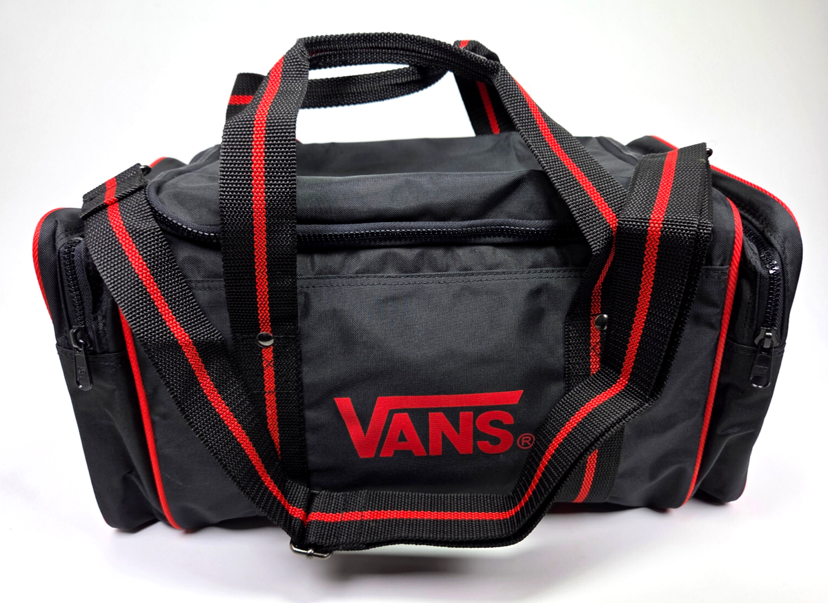Vans off the Wall Duffel Bag Gym Black 19