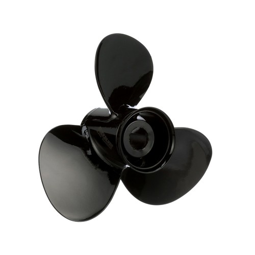 QuickSilver Black Diamond 14 x 11 QA2830X Aluminum Prop Honda 60BFP & 75 - 130HP - Foto 2 di 5