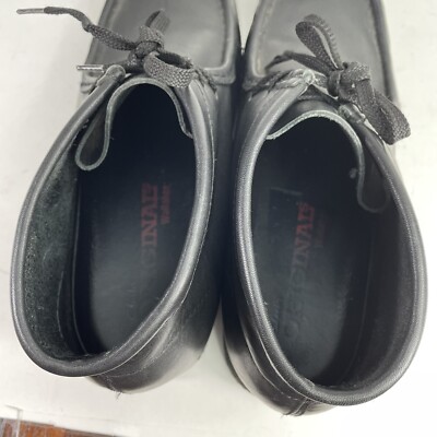 【r.m0123】ClarksOriginalsWALLABEE/25cm Clarks Originals Walabees Boots Mens 10.5 M Black Leather
