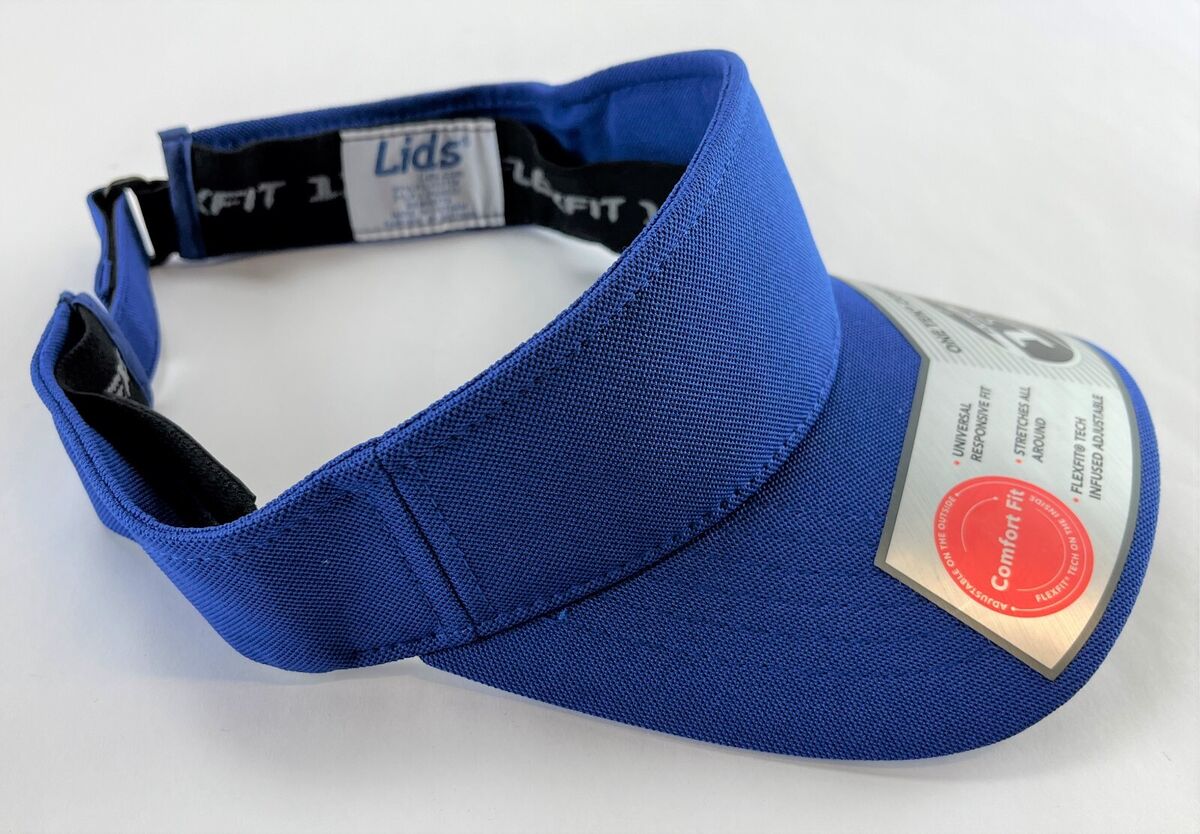 Bulk Pack Lids Sun Visors 110 Mini Pique Flex-Fit Caps for Resale/Branding  Blue | eBay