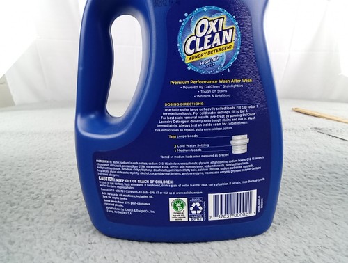 1x OxiClean High Def Sparkling Fresh Liquid Laundry Detergent, 60 oz 40 Loads. - Picture 3 of 6