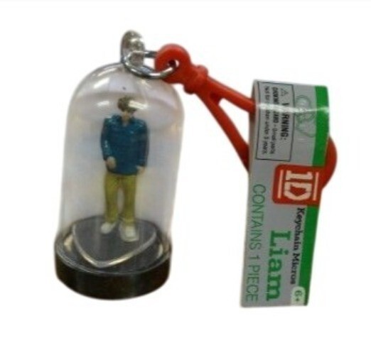 One Direction Liam Micro Keychain Figurine On Clear Stand 1.5